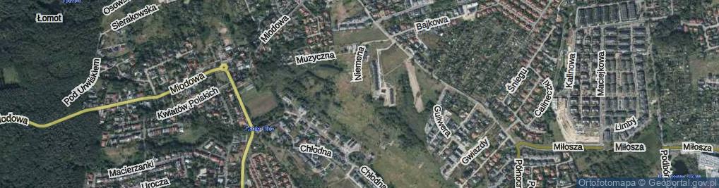 Zdjęcie satelitarne Niemena Czesława ul.