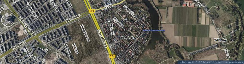 Zdjęcie satelitarne Niedzielna ul.