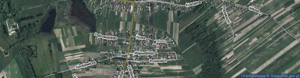 Zdjęcie satelitarne Nowa ul.