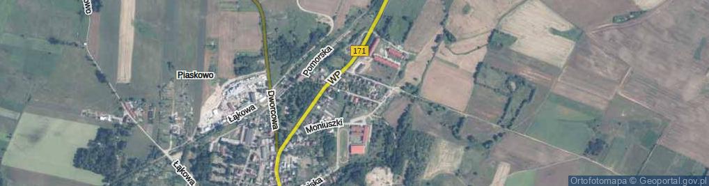 Zdjęcie satelitarne Nowa ul.