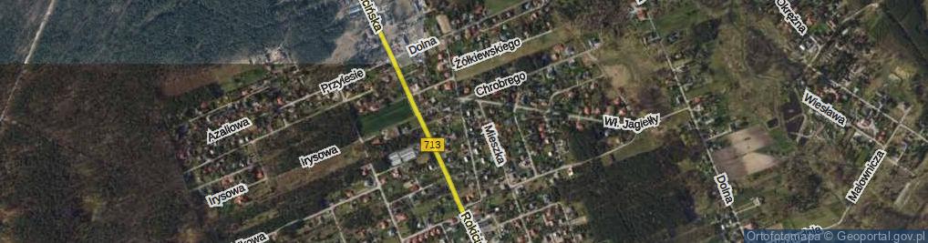 Zdjęcie satelitarne Nowa ul.