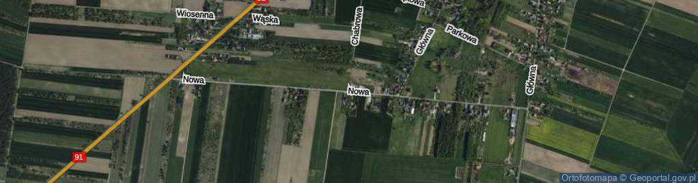Zdjęcie satelitarne Nowa ul.