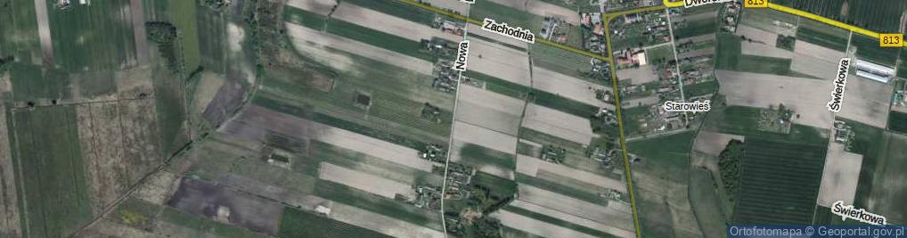 Zdjęcie satelitarne Nowa ul.