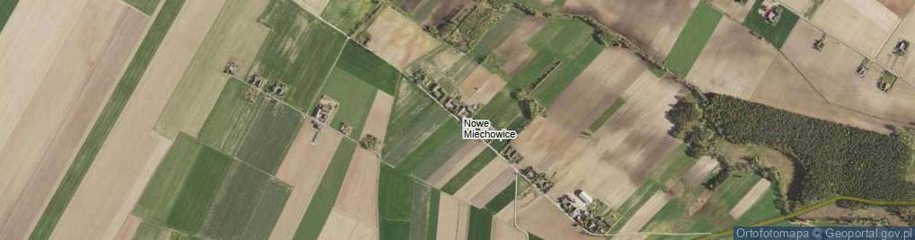 Zdjęcie satelitarne Nowe Miechowice ul.