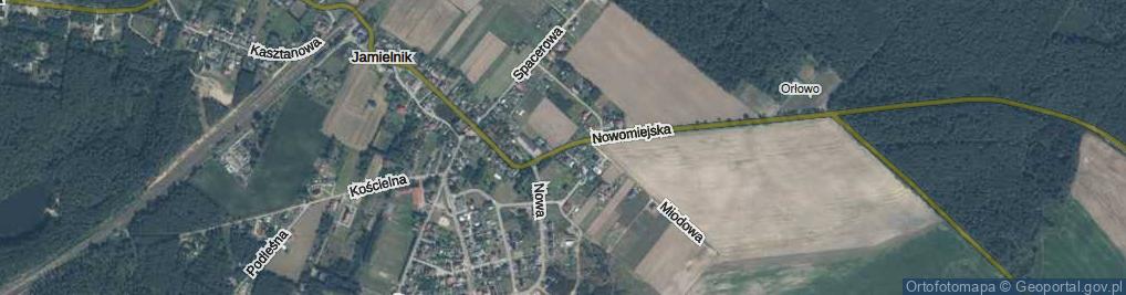 Zdjęcie satelitarne Nowomiejska ul.