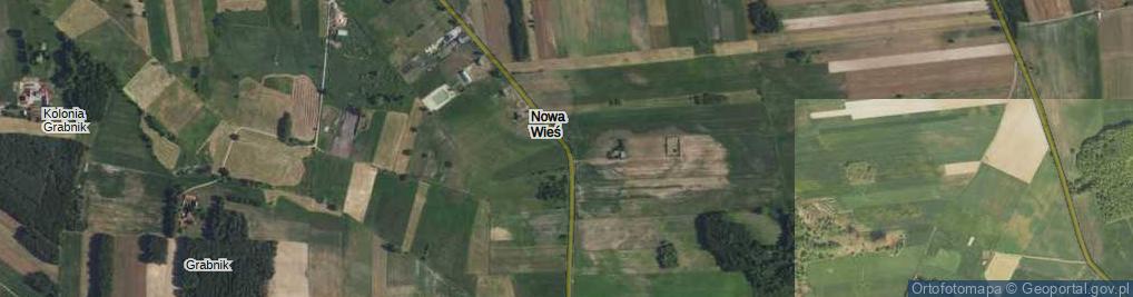 Zdjęcie satelitarne Nowa Wieś ul.