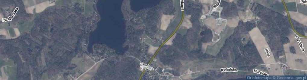 Zdjęcie satelitarne Nowa Karczma ul.