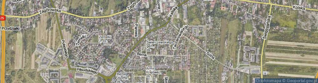 Zdjęcie satelitarne Nowa ul.