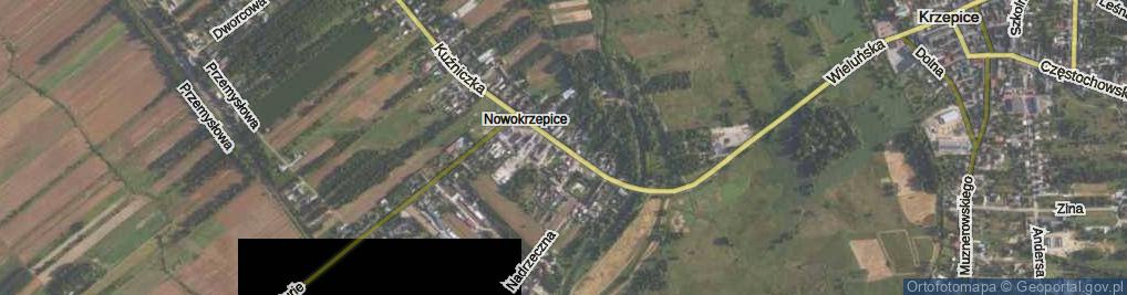 Zdjęcie satelitarne Nowokrzepice ul.