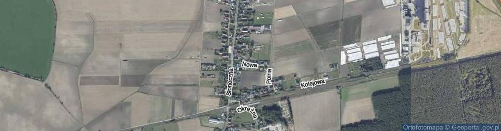 Zdjęcie satelitarne Nowa ul.