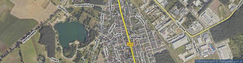 Zdjęcie satelitarne Nowa ul.