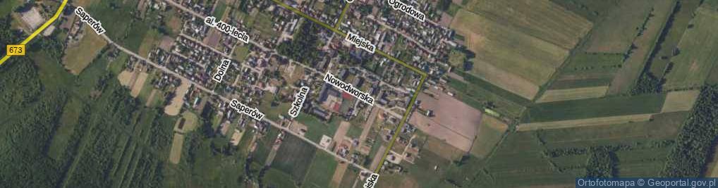 Zdjęcie satelitarne Nowodworska ul.