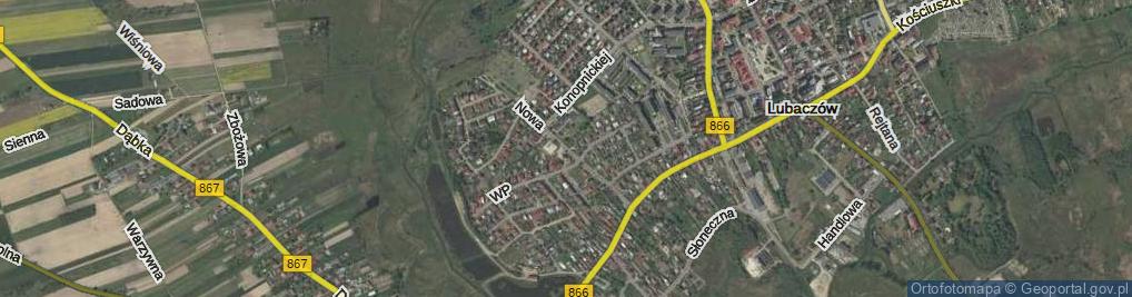 Zdjęcie satelitarne Nowa ul.