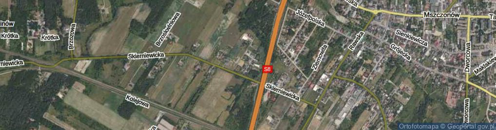 Zdjęcie satelitarne Nowa ul.