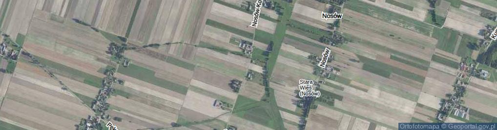 Zdjęcie satelitarne Nosów-Kolonie ul.