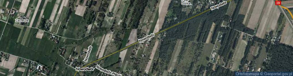 Zdjęcie satelitarne Nowodwór ul.