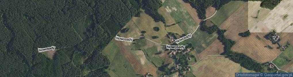 Zdjęcie satelitarne Nowosady ul.