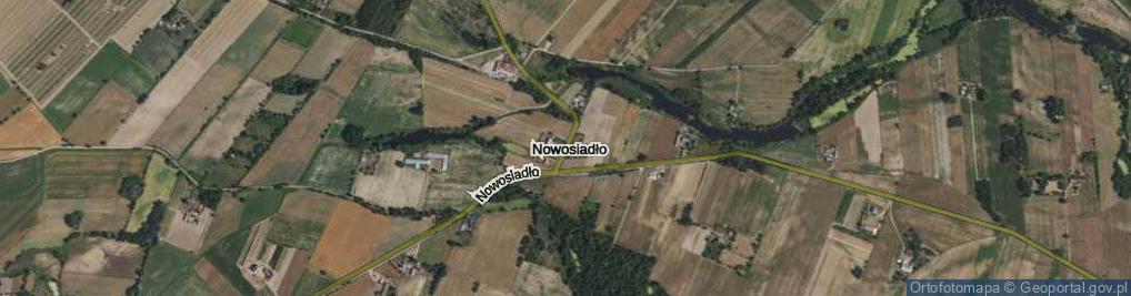 Zdjęcie satelitarne Nowosiadło ul.