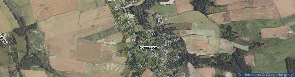 Zdjęcie satelitarne Nowoszyce ul.