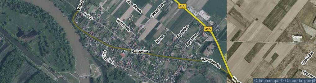 Zdjęcie satelitarne Nowa ul.