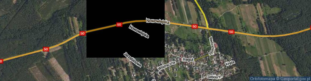Zdjęcie satelitarne Nowowiejska ul.