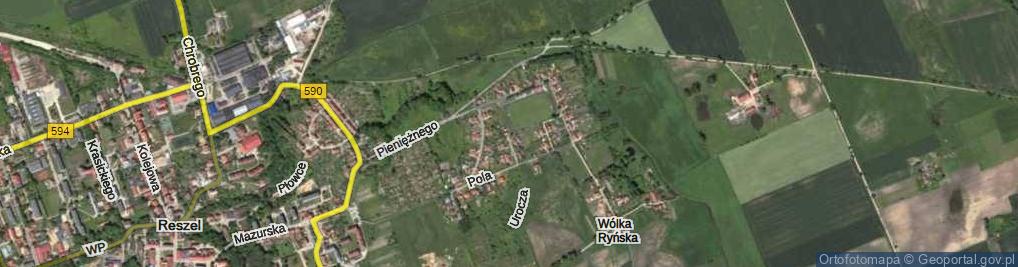 Zdjęcie satelitarne Norwida Cypriana Kamila ul.