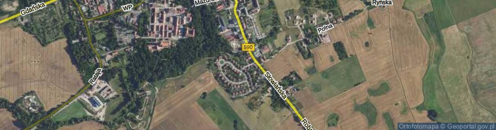 Zdjęcie satelitarne Nowowiejskiego Feliksa ul.