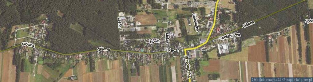 Zdjęcie satelitarne Nowa ul.