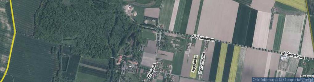 Zdjęcie satelitarne Nowe Osiedle os.