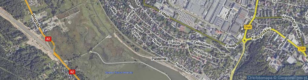 Zdjęcie satelitarne Nowa ul.