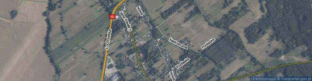 Zdjęcie satelitarne Nowa ul.
