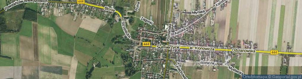Zdjęcie satelitarne Nowokościelna ul.