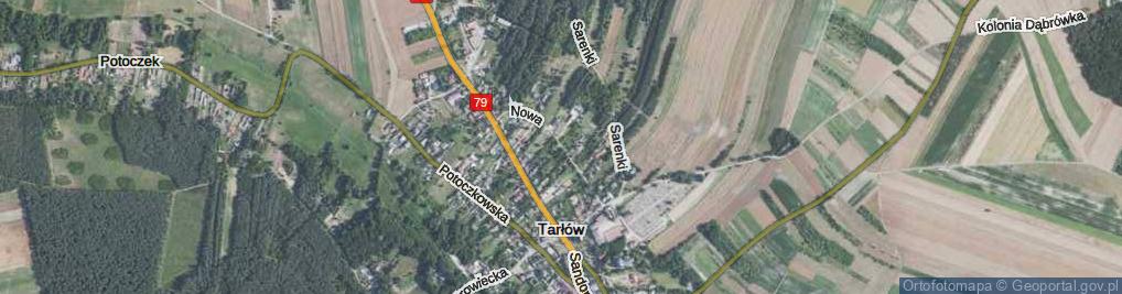 Zdjęcie satelitarne Nowa ul.