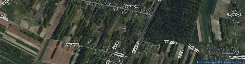 Zdjęcie satelitarne Nowa ul.