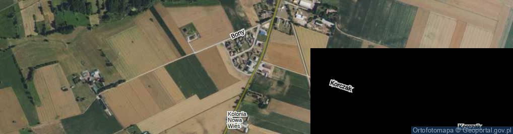 Zdjęcie satelitarne Nowa ul.