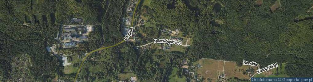 Zdjęcie satelitarne Nowowiejskiego Feliksa ul.