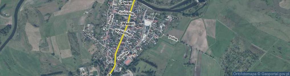 Zdjęcie satelitarne Nowe Miasto ul.