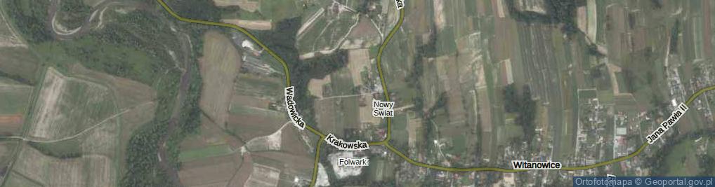 Zdjęcie satelitarne Nowy Świat ul.