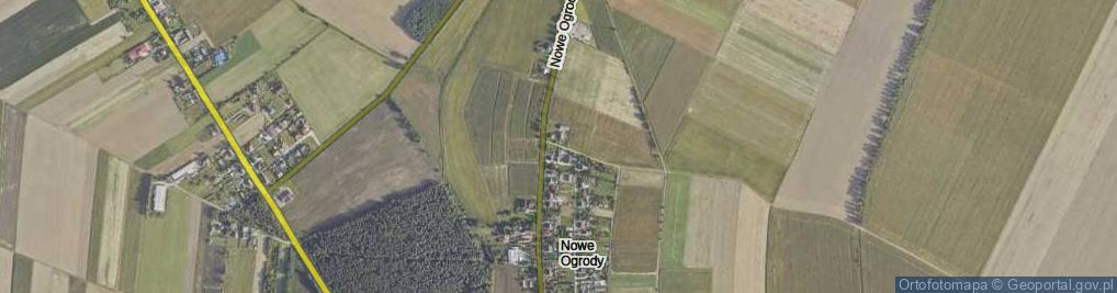 Zdjęcie satelitarne Nowe Ogrody ul.