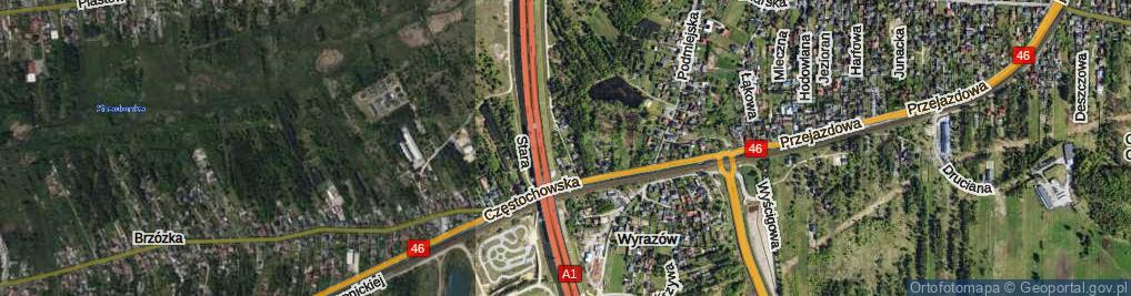 Zdjęcie satelitarne Nowa ul.