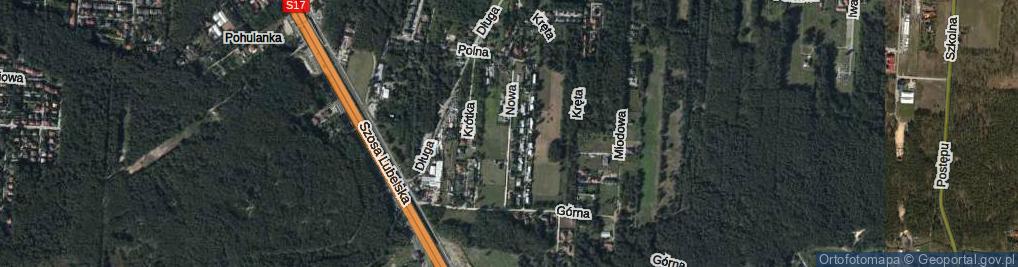 Zdjęcie satelitarne Nowa ul.