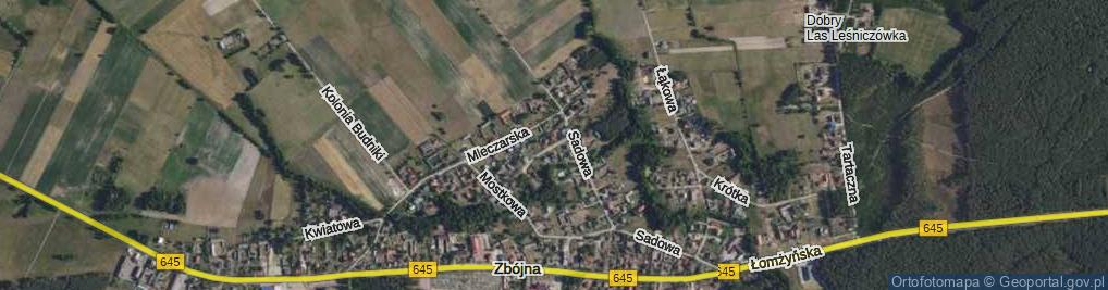 Zdjęcie satelitarne Nowa ul.