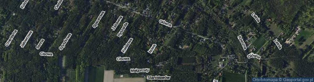 Zdjęcie satelitarne Nowa ul.