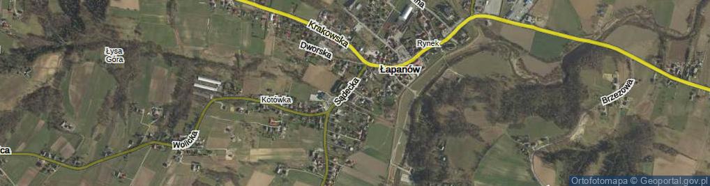 Zdjęcie satelitarne Nowa ul.