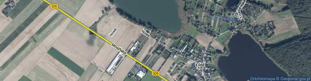 Zdjęcie satelitarne Nowa ul.
