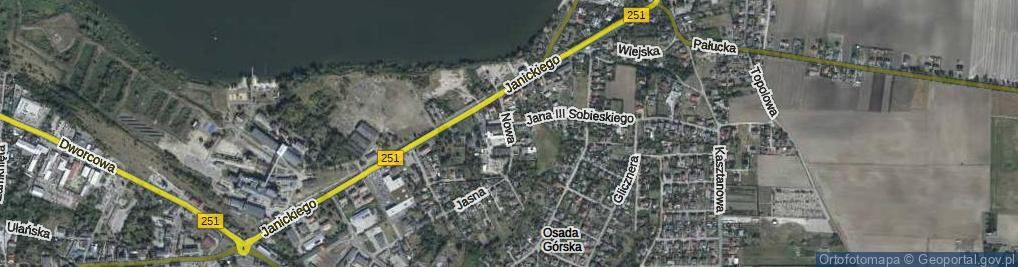 Zdjęcie satelitarne Nowa ul.