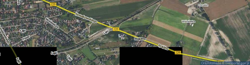 Zdjęcie satelitarne Nowakowskiego ul.