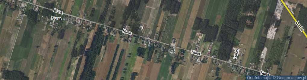 Zdjęcie satelitarne Nuna ul.