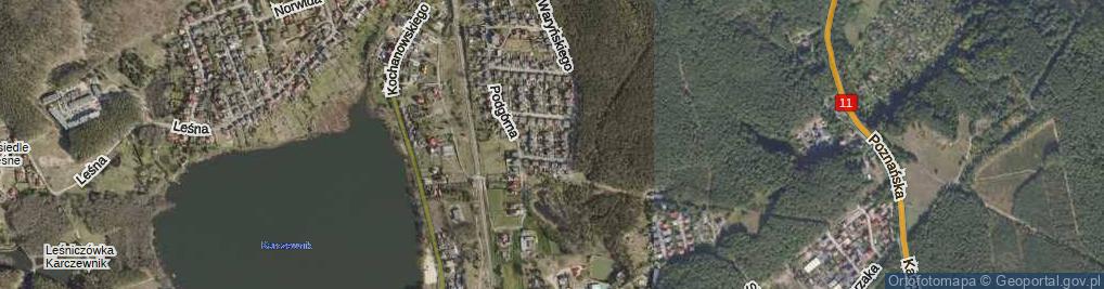 Zdjęcie satelitarne Obrońców Westerplatte ul.