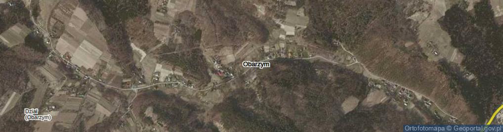 Zdjęcie satelitarne Obarzym ul.